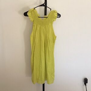 J. Crew Yellow Mini Dress medium